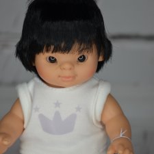 Паолитас, кукла пупс Дора в пижамке от Паола Рейна на прямых ножках