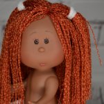 Мия мини от Nines d'Onil, клубничные косички