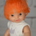 Паолитас, кукла пупс Леонсио с рыжими волосами #2