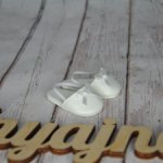 Белые туфельки без пяточки Паола Рейна