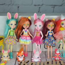 Лот enchantimals Энчантималс, б/у, нюансы