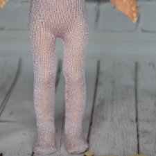 Колготы фирменные Паола Рейна серебряные