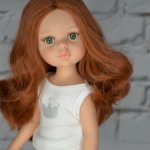 Кристи с прямым пробором от Паола Рейна