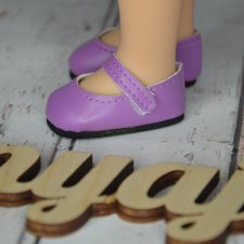 Фиолетовые туфельки Паола Рейна