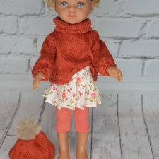 Аутфит без обуви Клео рыжей Паола Рейна