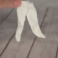 Фирменные темно-синие колготки Паола Рейна на мини подружек (и крузелинг)