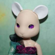 Мышонок на теле Obitsu 11 см и другие зверо-головы для малышей