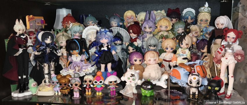 Моя коллекция кукол из Blind Box