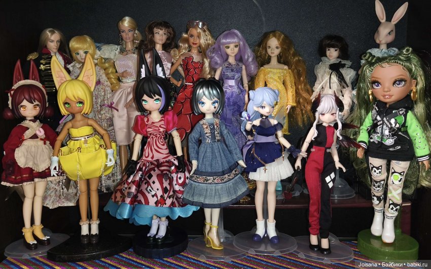 Моя коллекция кукол из Blind Box