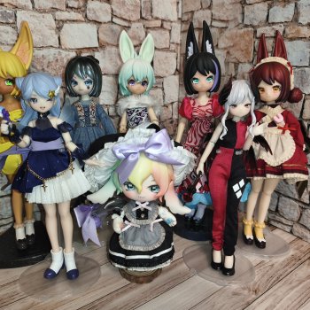 Моя коллекция кукол из Blind Box