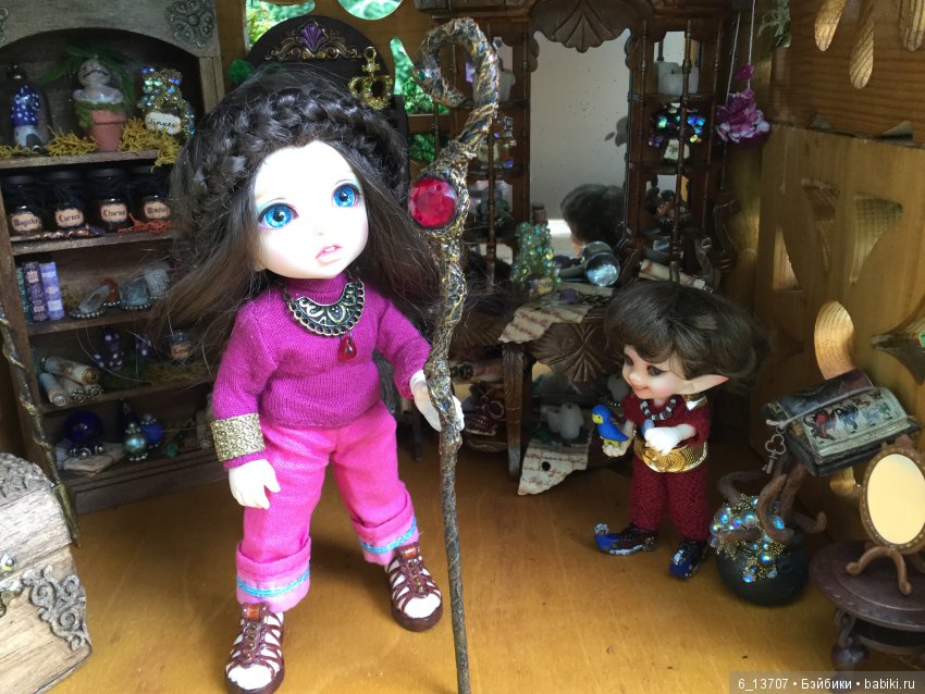 Джуди находит дом, спрятанный магией, и подвергается тёмным заклятиям | Бэйбики Джуди находит дом, спрятанный магией, и подвергается тёмным заклятиям