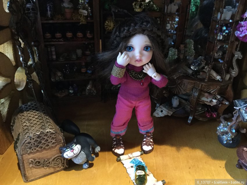 Джуди находит дом, спрятанный магией, и подвергается тёмным заклятиям | Бэйбики Джуди находит дом, спрятанный магией, и подвергается тёмным заклятиям