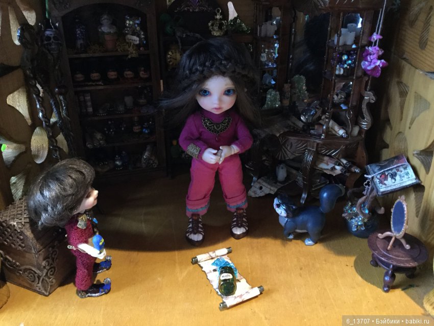 Джуди находит дом, спрятанный магией, и подвергается тёмным заклятиям | Бэйбики Джуди находит дом, спрятанный магией, и подвергается тёмным заклятиям