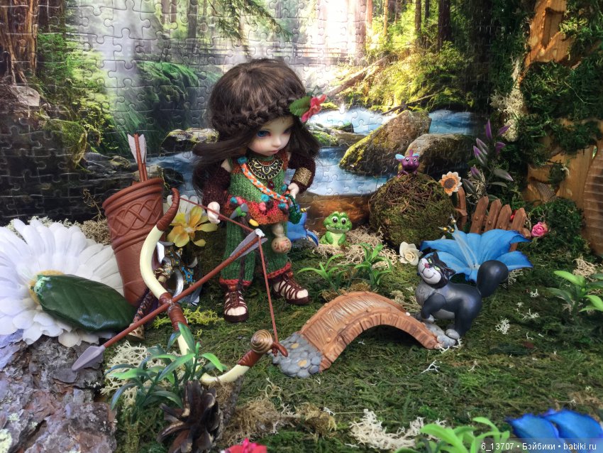 Джуди идёт в академию магии, но попадает в магический портал и оказывается у волшебного дома. Pukifee, Fairyland (фото 8)