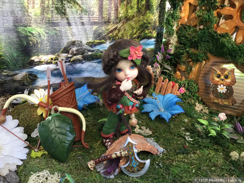 Джуди идёт в академию магии, но попадает в магический портал и оказывается у волшебного дома. Pukifee, Fairyland (фото 5)