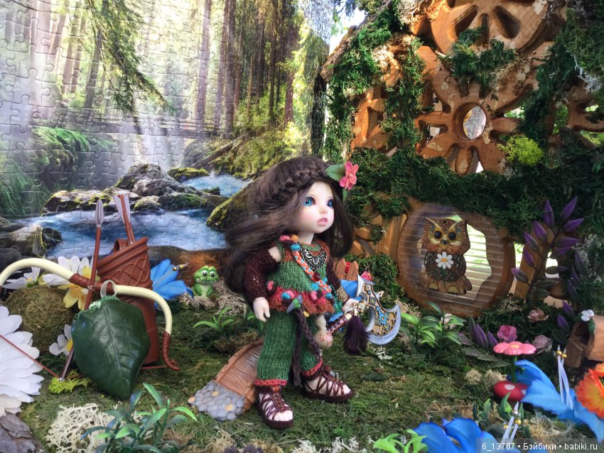 Джуди идёт в академию магии, но попадает в магический портал и оказывается у волшебного дома. Pukifee, Fairyland (фото 4)