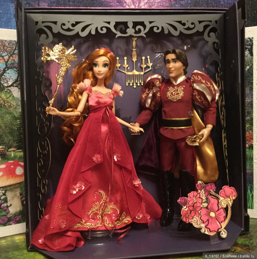 Новый выпуск «Жизель и Эдвард». Обзор кукол. Disney limited edition dolls. Disneystore (фото 4)
