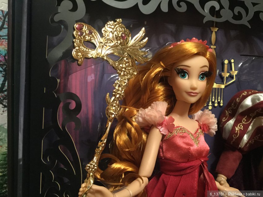 Новый выпуск «Жизель и Эдвард». Обзор кукол. Disney limited edition dolls. Disneystore (фото 6)