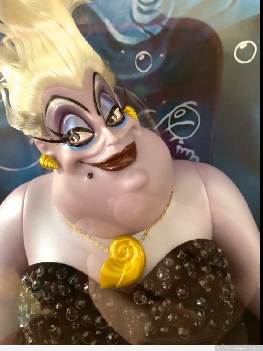 Краткий обзор лимиток Диснея 40см по ресницам. Disney limited edition dolls (фото 3)