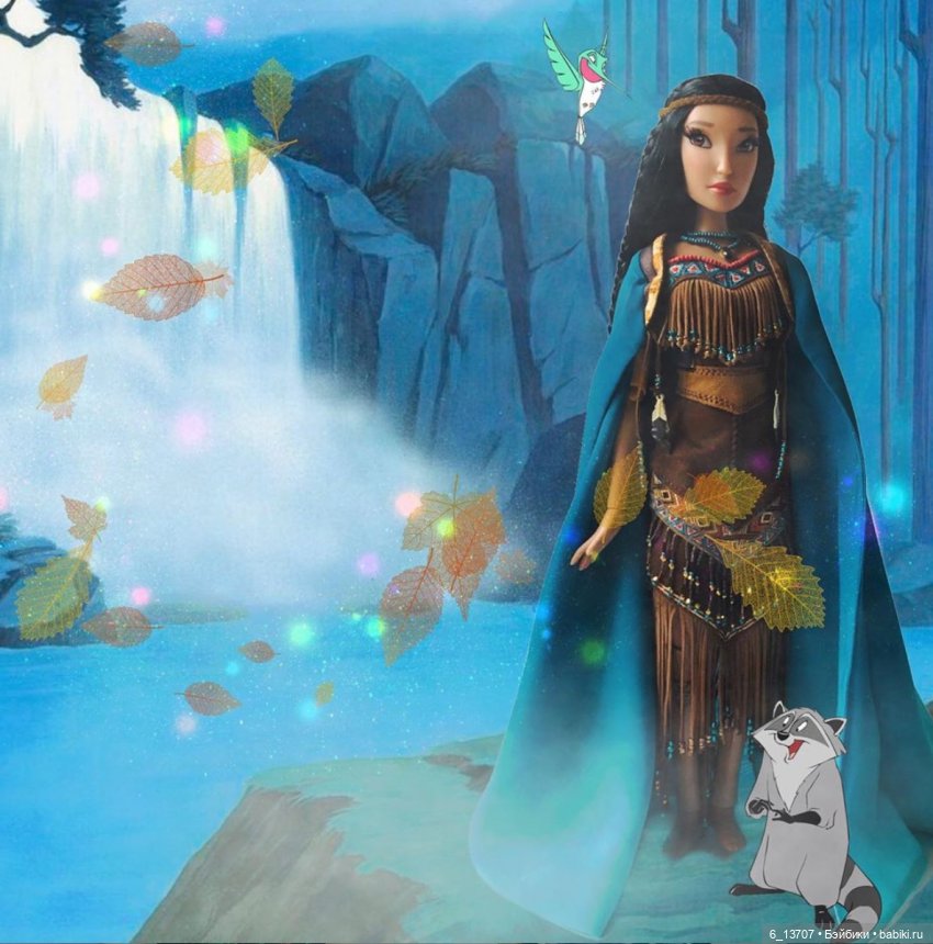 Сказочный фотошоп лимитированных кукол Диснея 40см, Disneystore (фото 3)