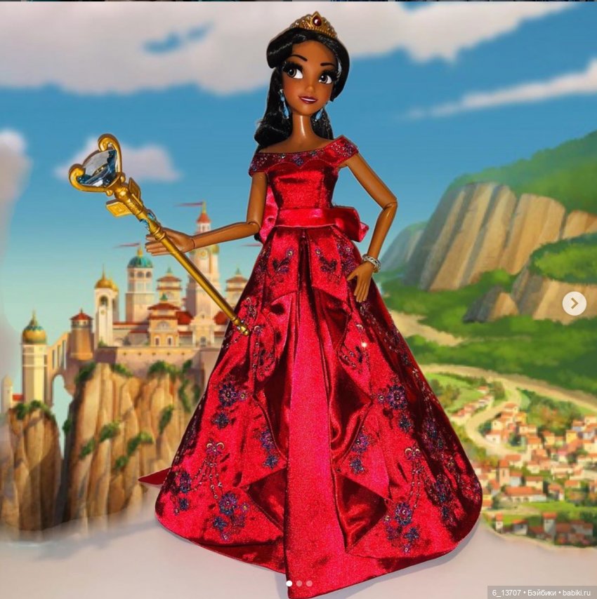 Сказочный фотошоп лимитированных кукол Диснея 40см, Disneystore (фото 8)