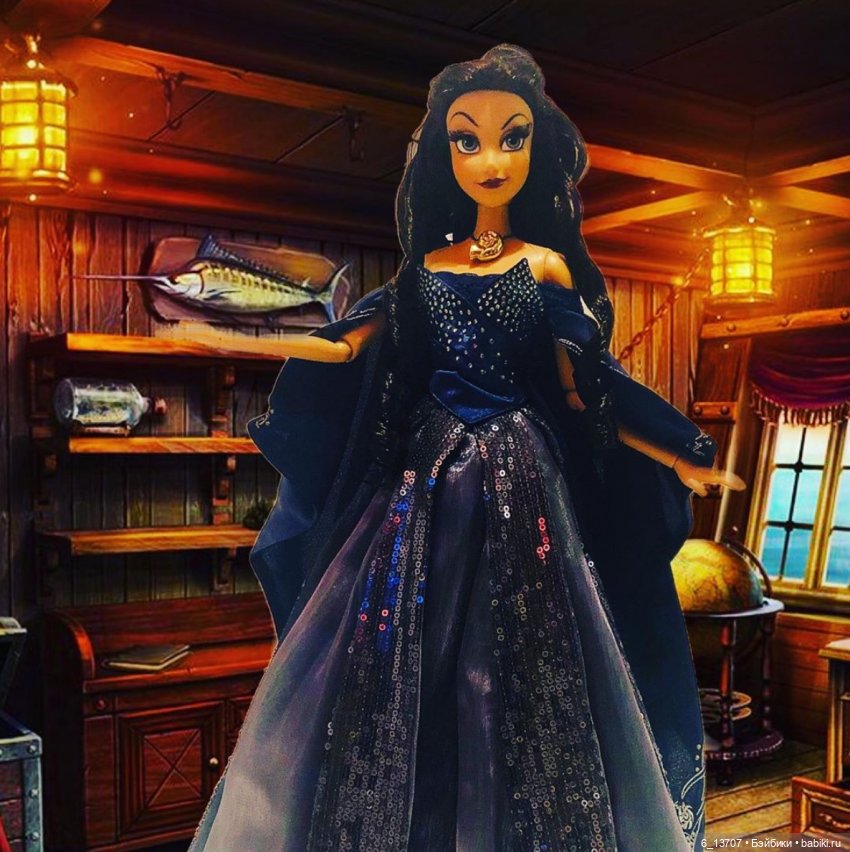 Сказочный фотошоп лимитированных кукол Диснея 40см, Disneystore (фото 7)