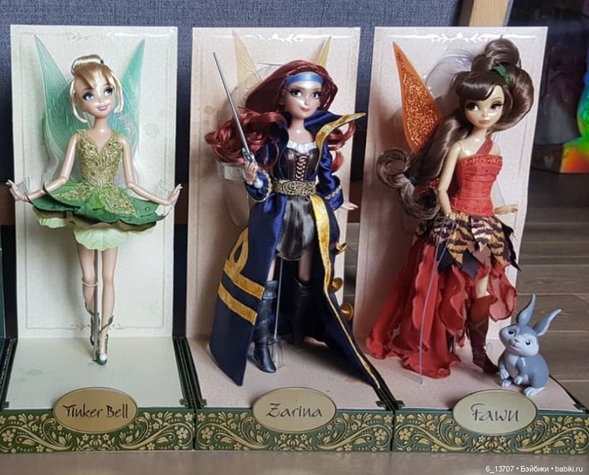 Феи Диснея. Disney limited edition dolls (фото 2)