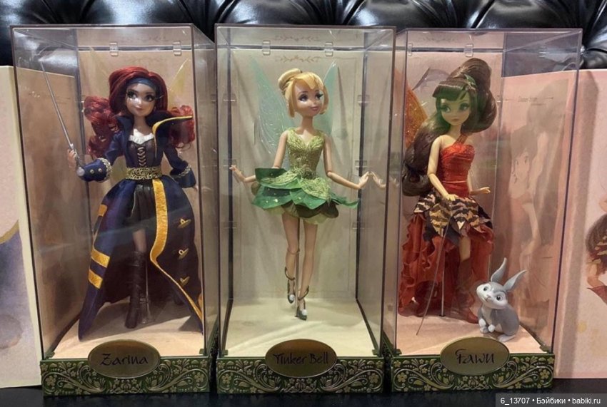 Феи Диснея. Disney limited edition dolls