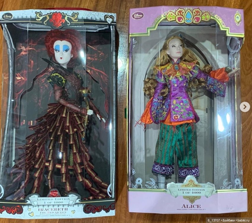 Лимитированные куклы «живого действия» Диснея, Disneystore