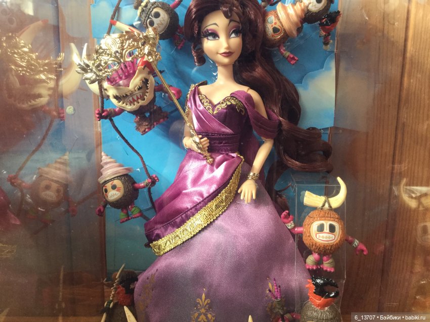 Мегара с какамора. Disney limited edition dolls (фото 3)