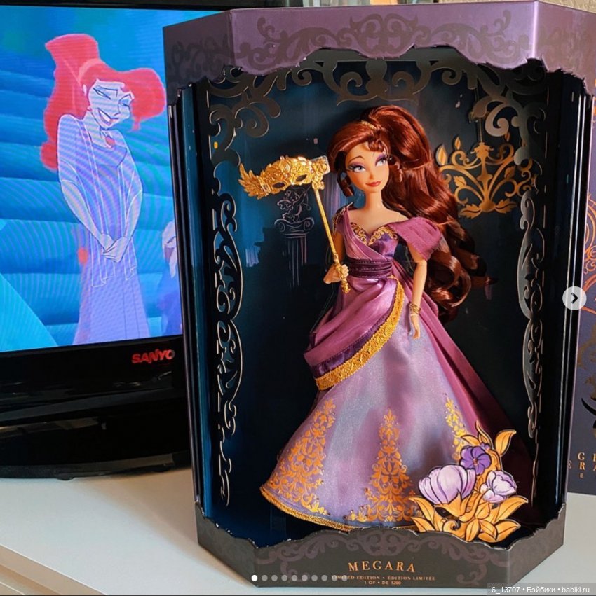 Мегара с какамора. Disney limited edition dolls