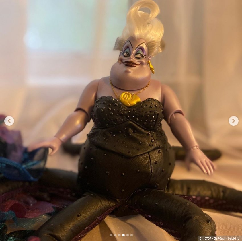 Новая лимитированная Урсула. Обзор в деталях. Disney limited edition dolls | Бэйбики Новая лимитированная Урсула. Обзор в деталях. Disney limited edition dolls