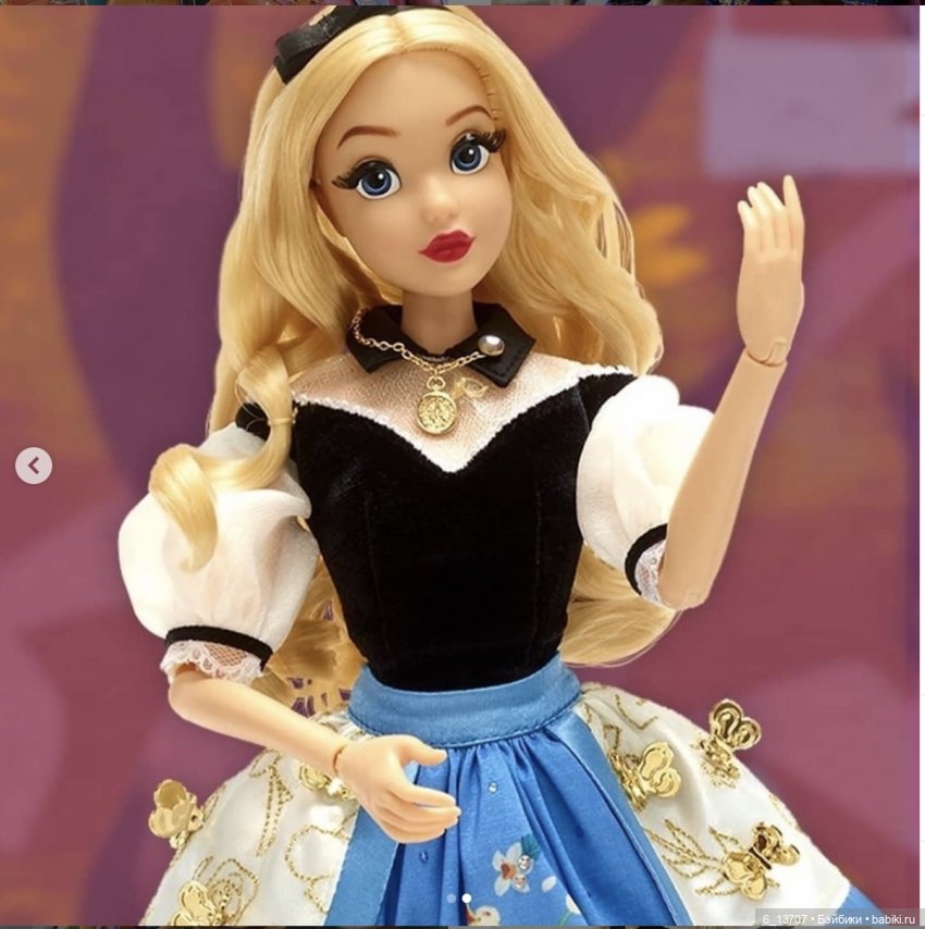 Первый взгляд на новую лимитированную Алису. Disney limited edition doll