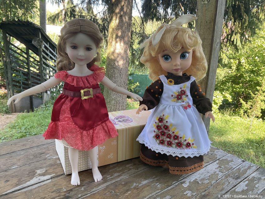 Руби Ред и Дисней Аниматорс. Сравнительный обзор. Rubi Red. Disney animators