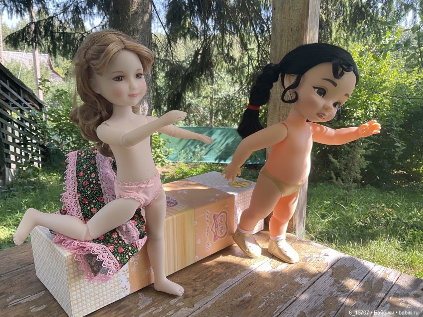 Руби Ред и Дисней Аниматорс. Сравнительный обзор. Rubi Red. Disney animators (фото 6)