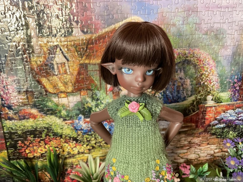 Орешек Кайе Виггс в тёмном тане. Nutmeg Kaye (фото 2)