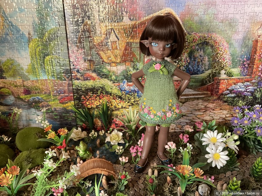 Орешек Кайе Виггс в тёмном тане. Nutmeg Kaye