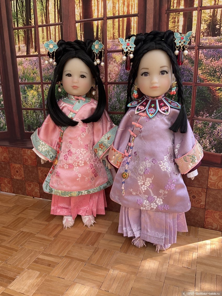 Rubi Red Siblies. Джи Джи и Тен Пин - принцессы