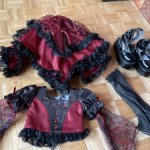 Элементы аутфита Максин Руби Ред. Rubi Red