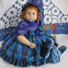 Цвет настроения синий и немножко красный,  вне конкурса