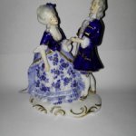 Статуэтка Пара Кобальт ГДР Германия