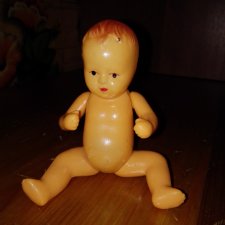Кукла Пупс Игрушка СССР Целлулоид Пупсик клеймо Кукла Пупс Игрушка СССР Целлулоид Пупсик клеймо