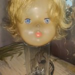 Голова Кукла СССР Нина Новосибирская фабрика Пионер запчасть