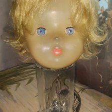 Голова Кукла СССР Нина Новосибирская фабрика Пионер запчасть