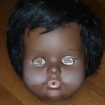 Кукла ГДР , запчасть голова.