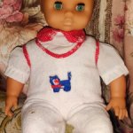 Кукла, пупс ГДР.