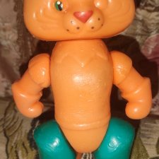Игрушка СССР Кот в сапогах, дутыш.