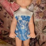 Кукла СССР Юля Молдавия Адским Новая !!! Этикетка.