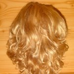 Кукла ГДР. Волосы.