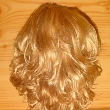 Кукла ГДР. Волосы.